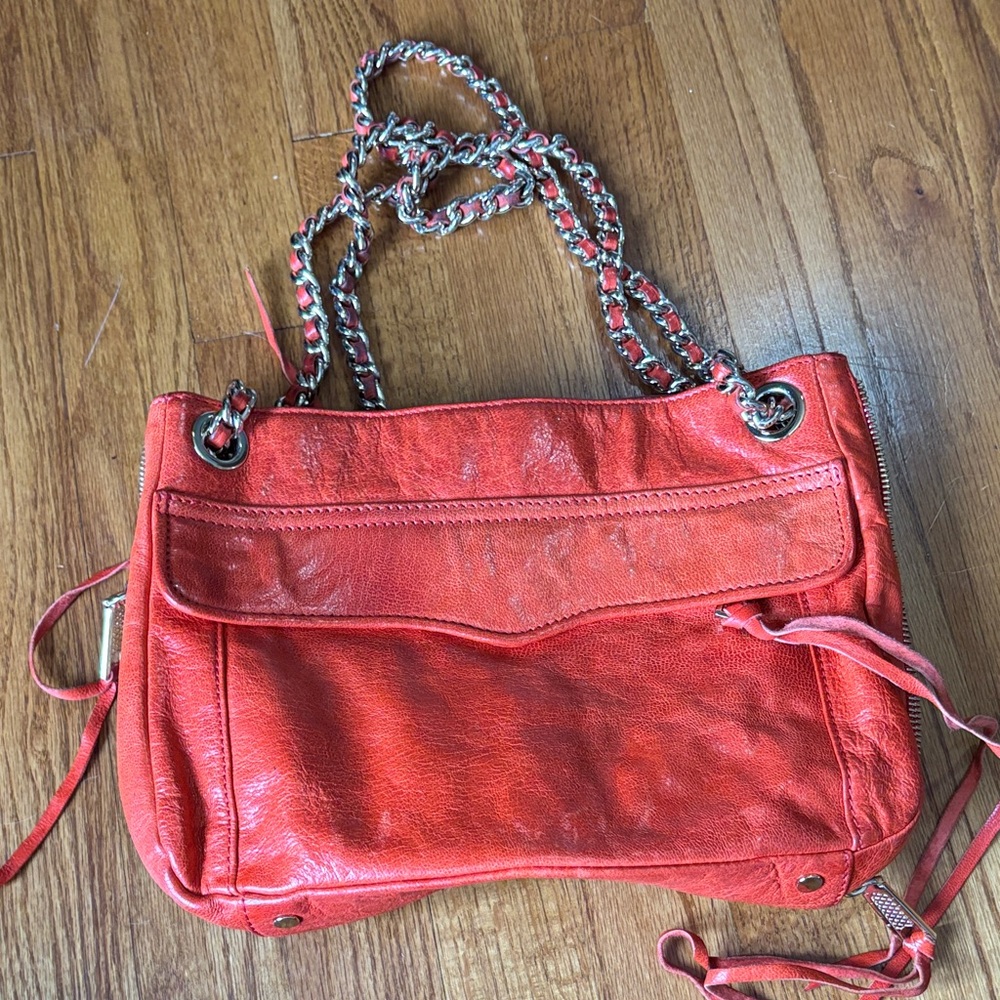 Rebecca Minkoff Orange Leather Women's Bag